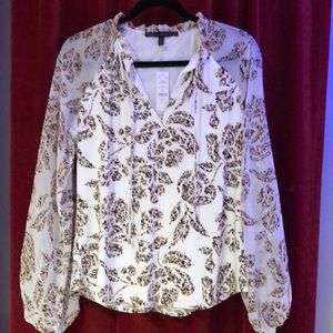 White House Black Market Blouse NWT